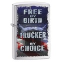 Free By Birth Zippo Lighter ZP29078