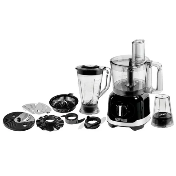 Black & Decker 1000W Multifunction Food Processor, Black - FX1000FB-B5