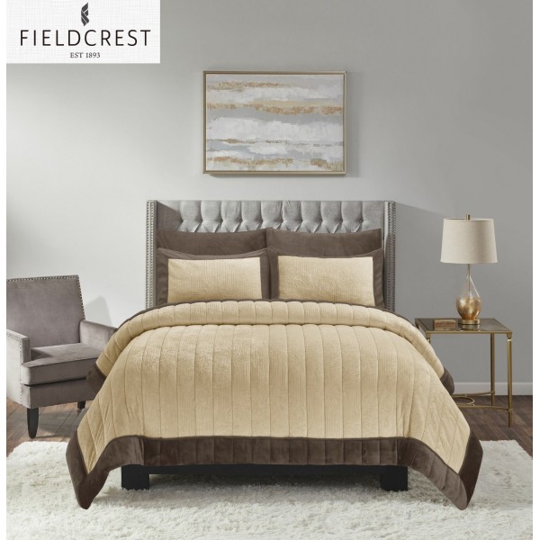 FIELDCREST (K) Comforter Fur 6Pcs - CH03436-014
