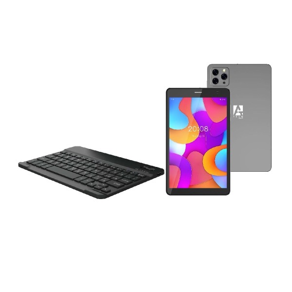 A-Team 8 Inch, 4G LTE, 4GB RAM, 128GB, 5000mAh, Tablet, Black - Flex A801