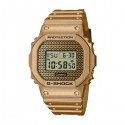 Casio G-Shock Digital Resin Band Gold Dial Watch for Men, Gold - DWE-5600HG-1DR
