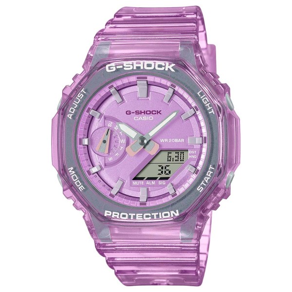 Casio G-Shock Analog-Digital Watch for Women - GMA-S2100SK-4ADR