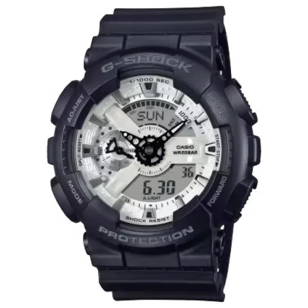 Casio G-Shock Black Band Analog-Digital Watch for Men - GA-110WD-1ADR