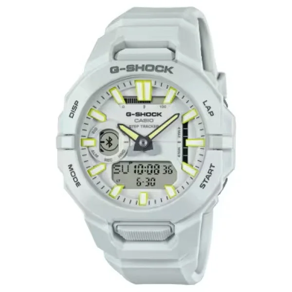 Casio G-Shock Gray Resin Band Bluetooth Analog-Digital Watch for Men - GBA-950-7ADR