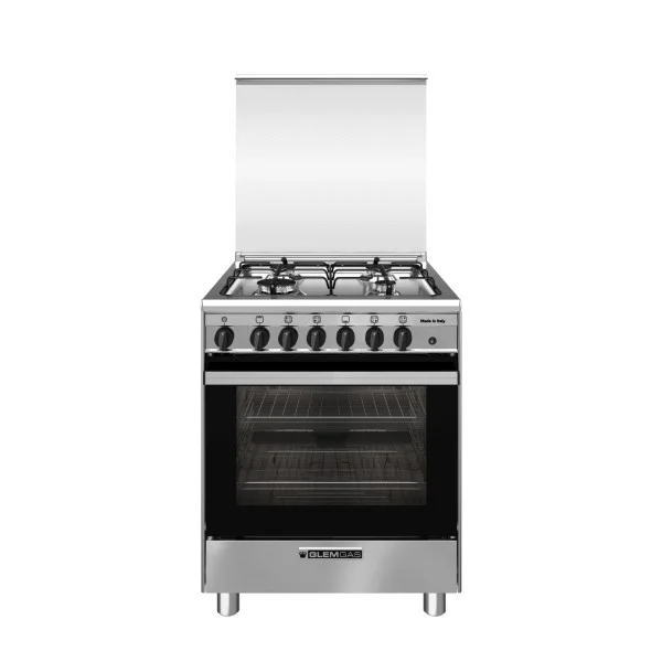 Glemgas Stainless Steel 4 Burners Gas Cooker 60X60cm - GLSE6611GI01UT