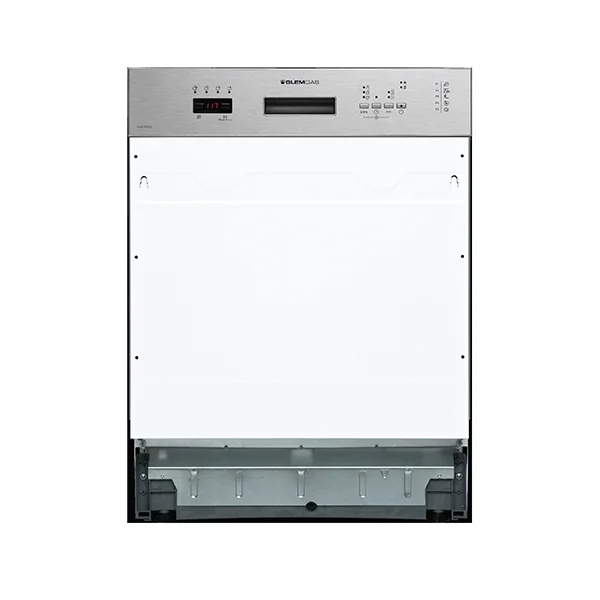 Glemgas 13 Place Setting Built-In Dishwasher, Dark Silver - GLVDWSI20