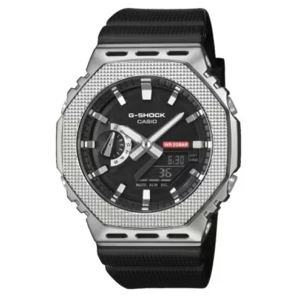 Casio G-Shock Black Band, Analog-Digital Watch for Men - GM-2100M-1ADR