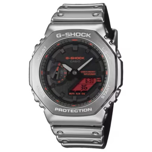 Casio G-Shock Fine Metallic Series Analog-Digital Watch for Men - GM-2100YRA-8ADR