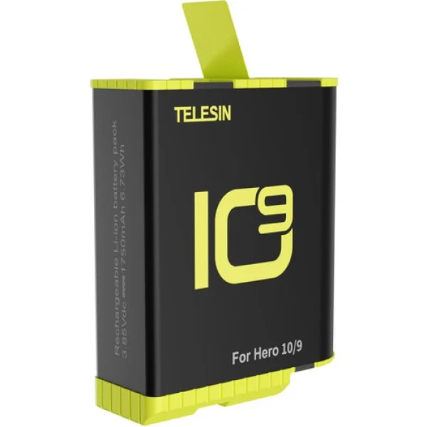 Telesin Fully Decoded Lithium-Ion Battery for GoPro HERO9/10 - GP-BTR-901-B