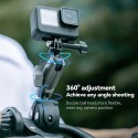 Telesin Aluminum Universal Handlebar Mount for Action Cameras & Phones - GP-HBM-001 Telesin Aluminum Universal Handlebar Mount for Action Cameras & Phones - GP-HBM-001