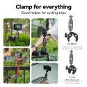 Telesin Aluminum Universal Handlebar Mount for Action Cameras & Phones - GP-HBM-001 Telesin Aluminum Universal Handlebar Mount for Action Cameras & Phones - GP-HBM-001
