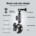 Telesin Aluminum Universal Handlebar Mount for Action Cameras & Phones - GP-HBM-001 Telesin Aluminum Universal Handlebar Mount for Action Cameras & Phones - GP-HBM-001