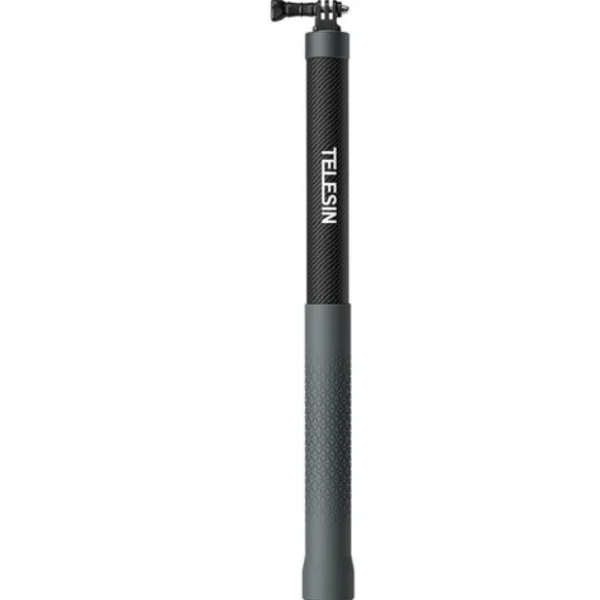 Telesin Third Generation 3.0m Carbon Fiber Selfie Stick for Action Cameras - GP-MNP-300-3