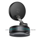 Hoco Universal Magnetic Suction Cup Holder, Black - H86