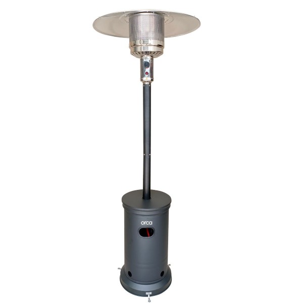 Orca Patio Gas Heater, Matt Black - HSS-A-YX4802