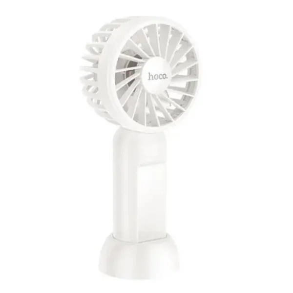 Hoco Nimble Portable Rechargeable Fan, Compact USB Mini Fan - HX60