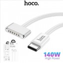 Hoco Type-c To Mag3 Magnetic Charging Cable For Laptop 2meter Model: X103 