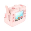 HOCO Kids Camera with Printer, Pink - DV200-P