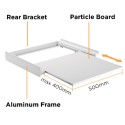 Orca Washer Stacking Kit, 8 Kg, White - WDS-01
