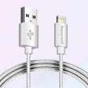 HONEYWELL Apple Lightning Sync & Charge Cable, 1.2 m, Silver - HC000018-CBL