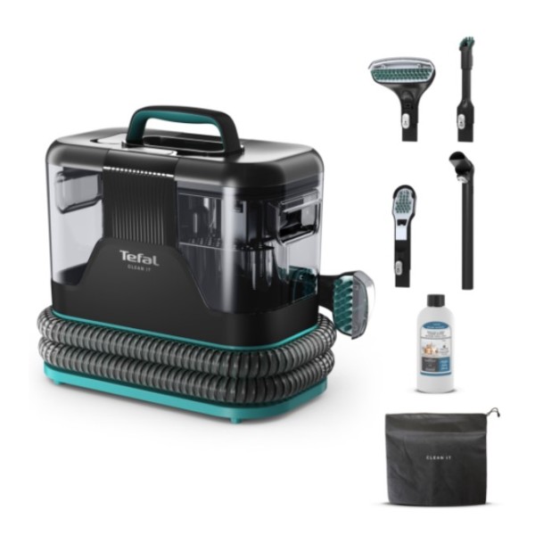Tefal CLEAN IT, Spot Cleaner, MultiCleaning Portable Carpet Cleaner - IZ5020M0