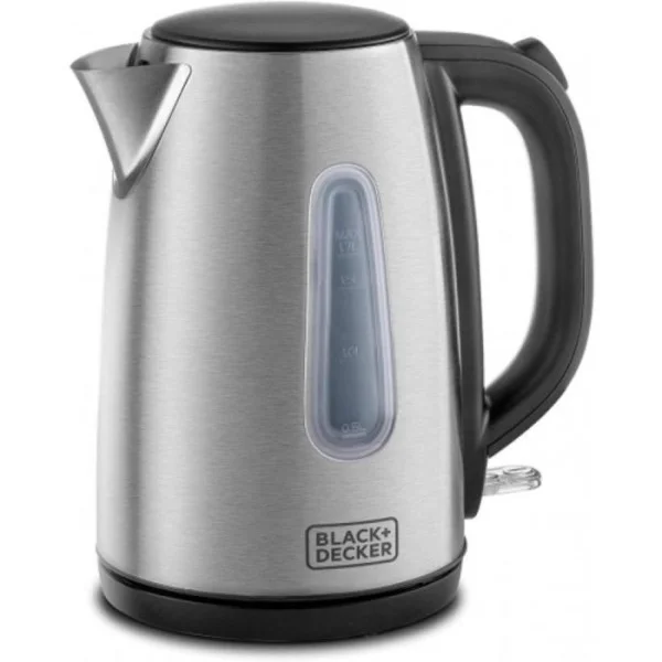 Black & Decker 2200W, 1.7L Capacity Stainless Steel Kettle - JC455-B5