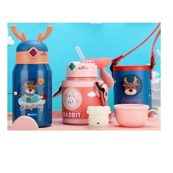 D.kadi 350ml Capacity, Stainless Steel Vacuum Water Bottle - KD1052-350