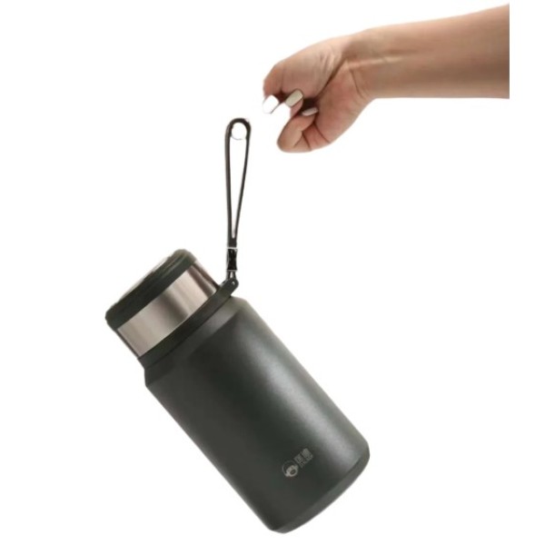 D.kadi 1.4Liter Capacity, Vacuum Bottle, Green - KD5202-1400