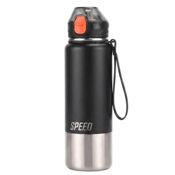 D.Kadi Vacuum Bottle 750ml, Black - KD7063