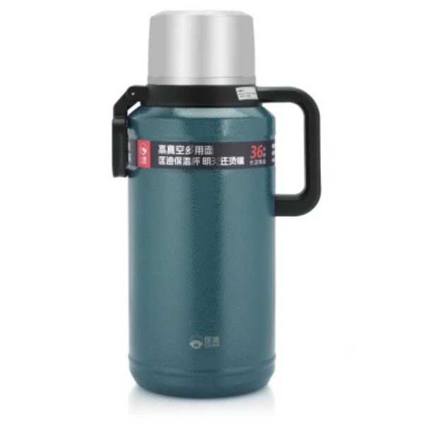 D.kadi 3Liter Capacity, Vacuum Bottle, Blue - KD9062