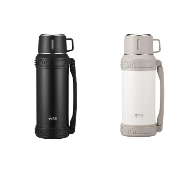 D.Kadi 2000ml Vacuum Bottle with Carry Strap - KD9110