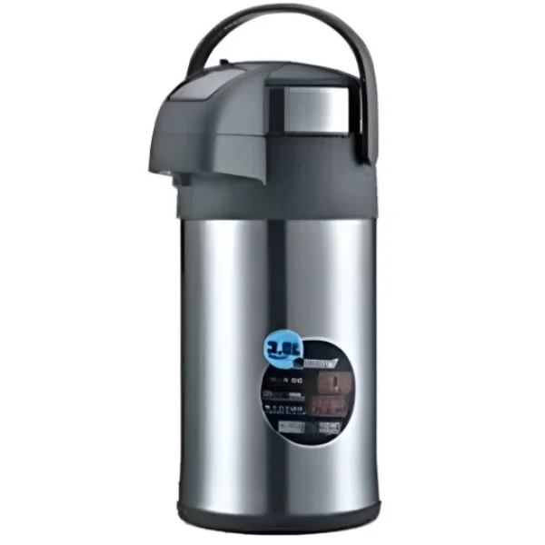 D.Kadi 4Liters Capacity Stainless Steel Vacuum Flask Coffee Pot - KD971-4000S