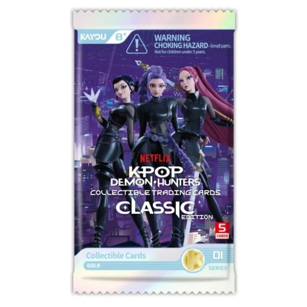 Kayou K-Pop Demon Hunters-Collectible Trading Cards-Classic Edition-1-A