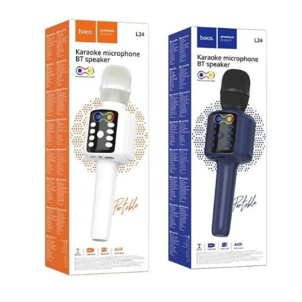 Hoco Shine Karaoke Microphone - L24