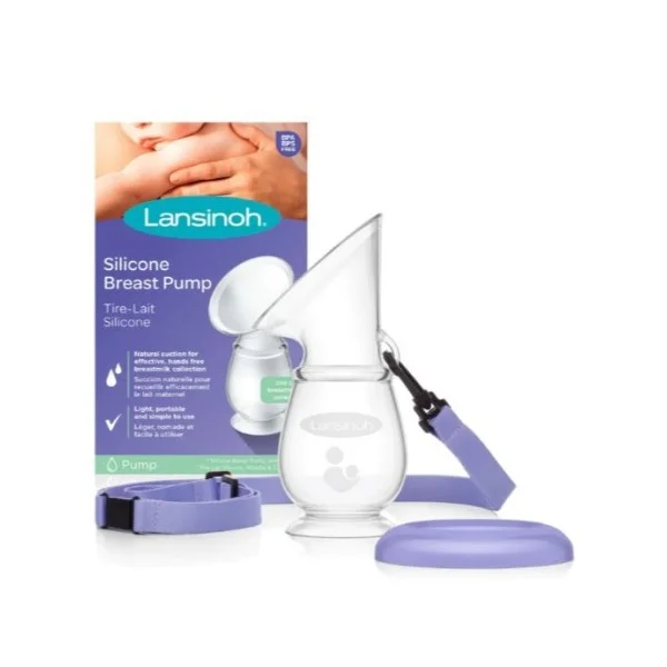 LANSINOH Silicone Breast Pump