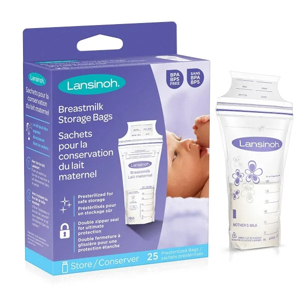 LANSINOH Breast Milk Storage Bags (25)