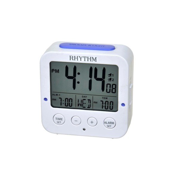 Rhythm Digital Alarm Clock - LCT082NR03