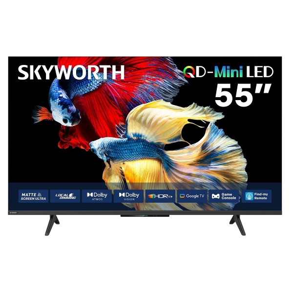 Skyworth 55-inch Mini LED UHD-4K Android Smart TV - LED-55X6600H