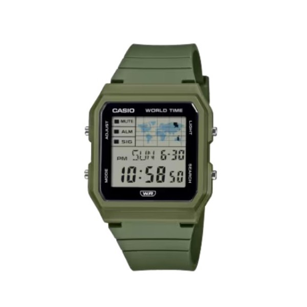 Casio Green Resin Band Youth Digital Watch for Unisex - LF-30W-3ADF