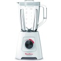 Moulinex BlendForce 2, 600 Watts 3 speeds, 2L Blender Smoothie Maker, White - LM423127