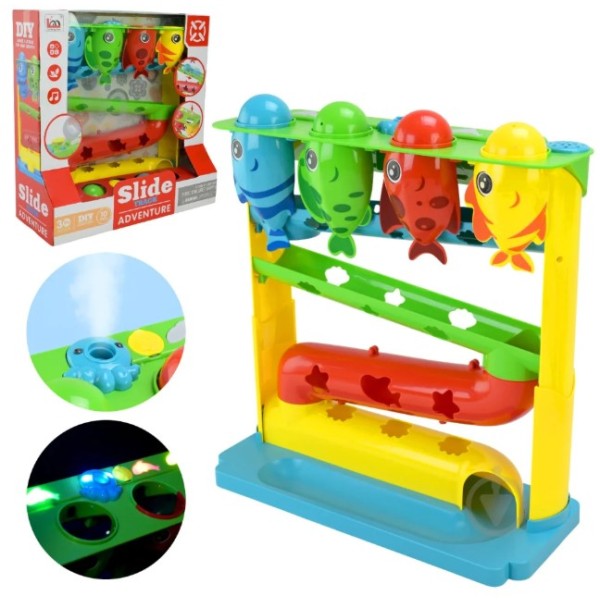 LM Toys DIY Slide Track Adventure Baby Toy - LM9001A