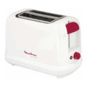 Moulinex Plastic 850Watts, 2 Slots Toaster, White - LT160127