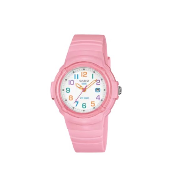Casio Pink Band, Analog Watch for Women - LX-800H-4AVDF