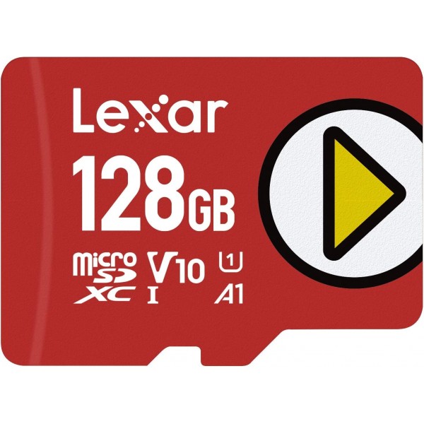Lexar PLAY 128GB Micro SDXC UHS-I Memory Card