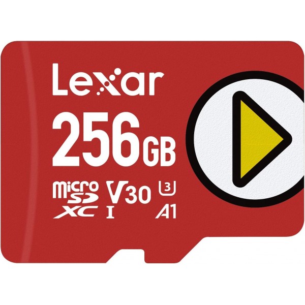 Lexar PLAY 256GB Micro SDXC UHS-I Memory Card