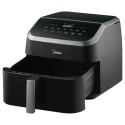 Midea WideMax 1500 Watts 4.5 L Digital Touch Control Air Fryer, Black - MAD-450F2BPK