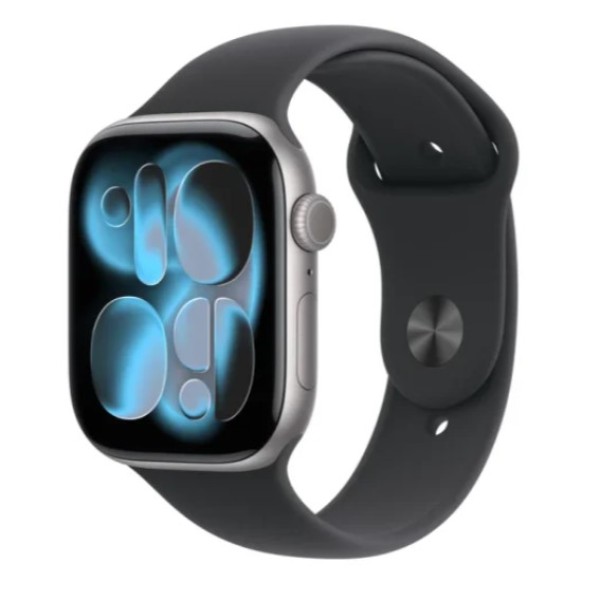 Apple Watch Series 11 GPS 42mm Space Grey Aluminium Case with Black Sport Band &ndash; M/L