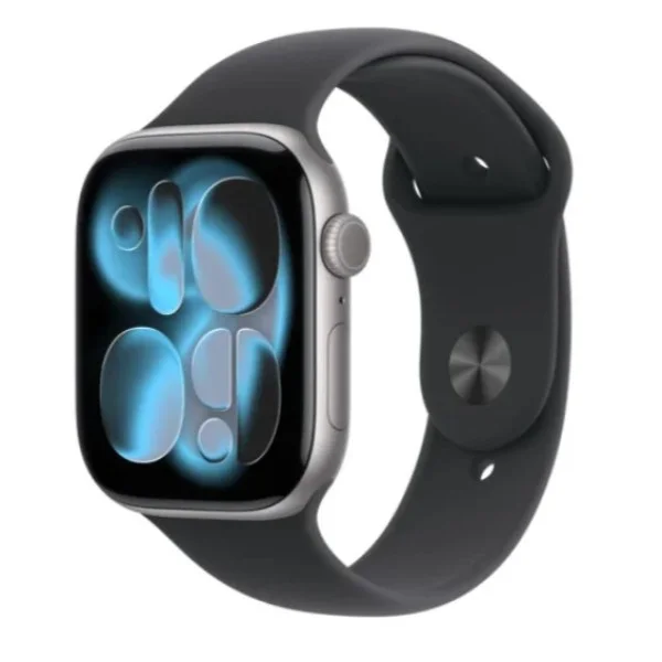 Apple Watch Series 11 GPS 42mm Space Grey Aluminium Case with Black Sport Band &ndash; M/L