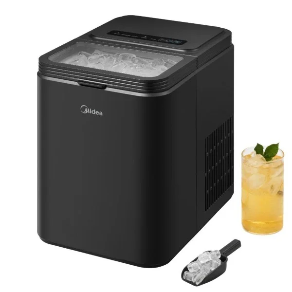 Midea 12KG Bullet Ice Maker, Black - MERI12BG30KW