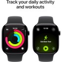 Apple Watch Series 11 GPS + Cellular 46mm Jet Black Aluminium Case with Black Sport Band – M/L Apple Watch Series 11 GPS + Cellular 46mm Jet Black Aluminium Case with Black Sport Band – M/L